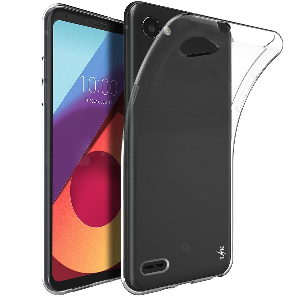 Hoesje LG Q6 Flexi bumper - 0,3mm