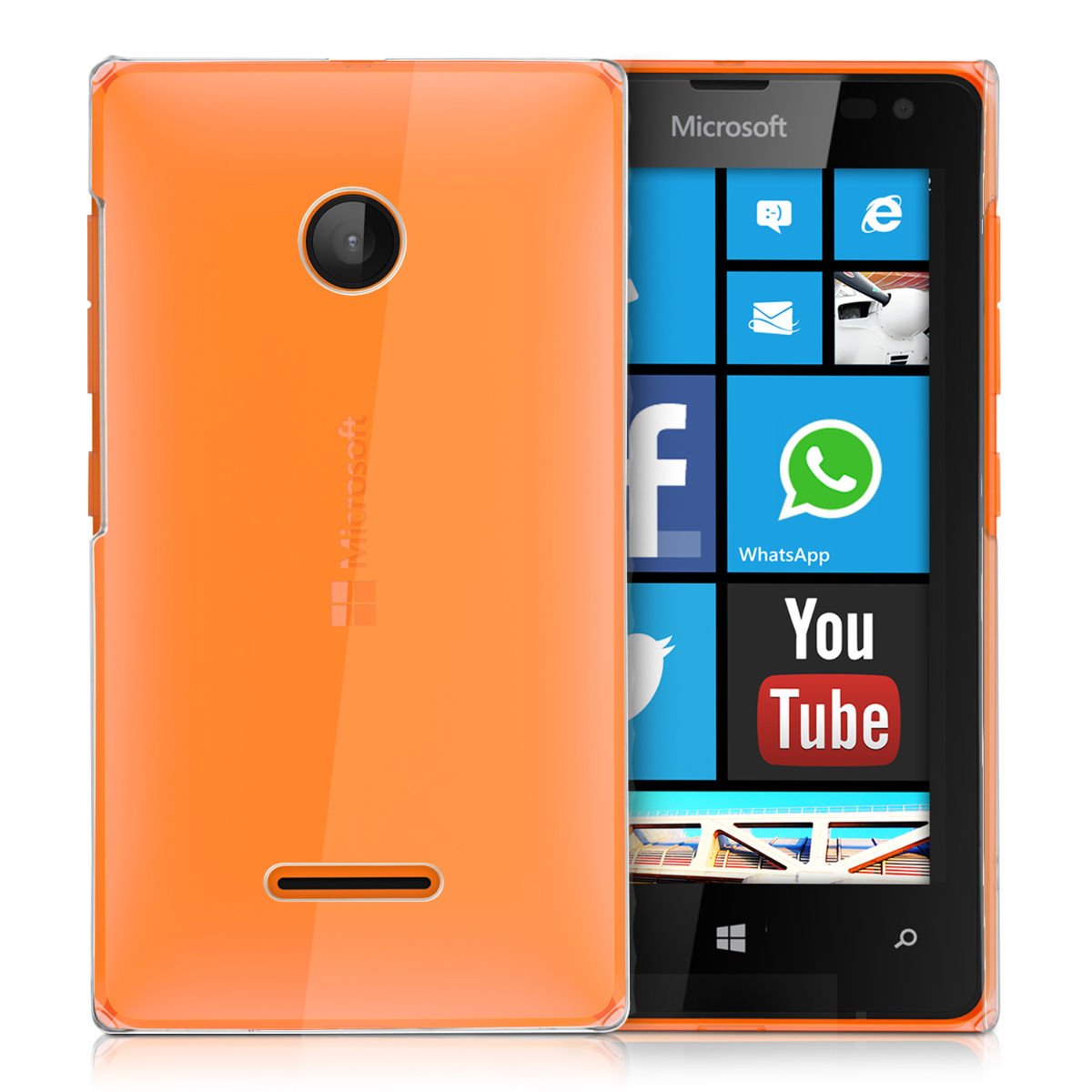 Hoesje Microsoft Lumia 532 hard case transparant