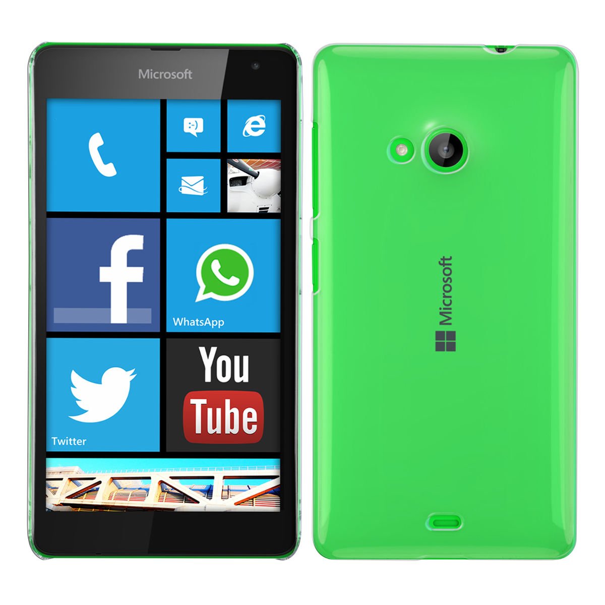 Hoesje Microsoft Lumia 535 hard case transparant