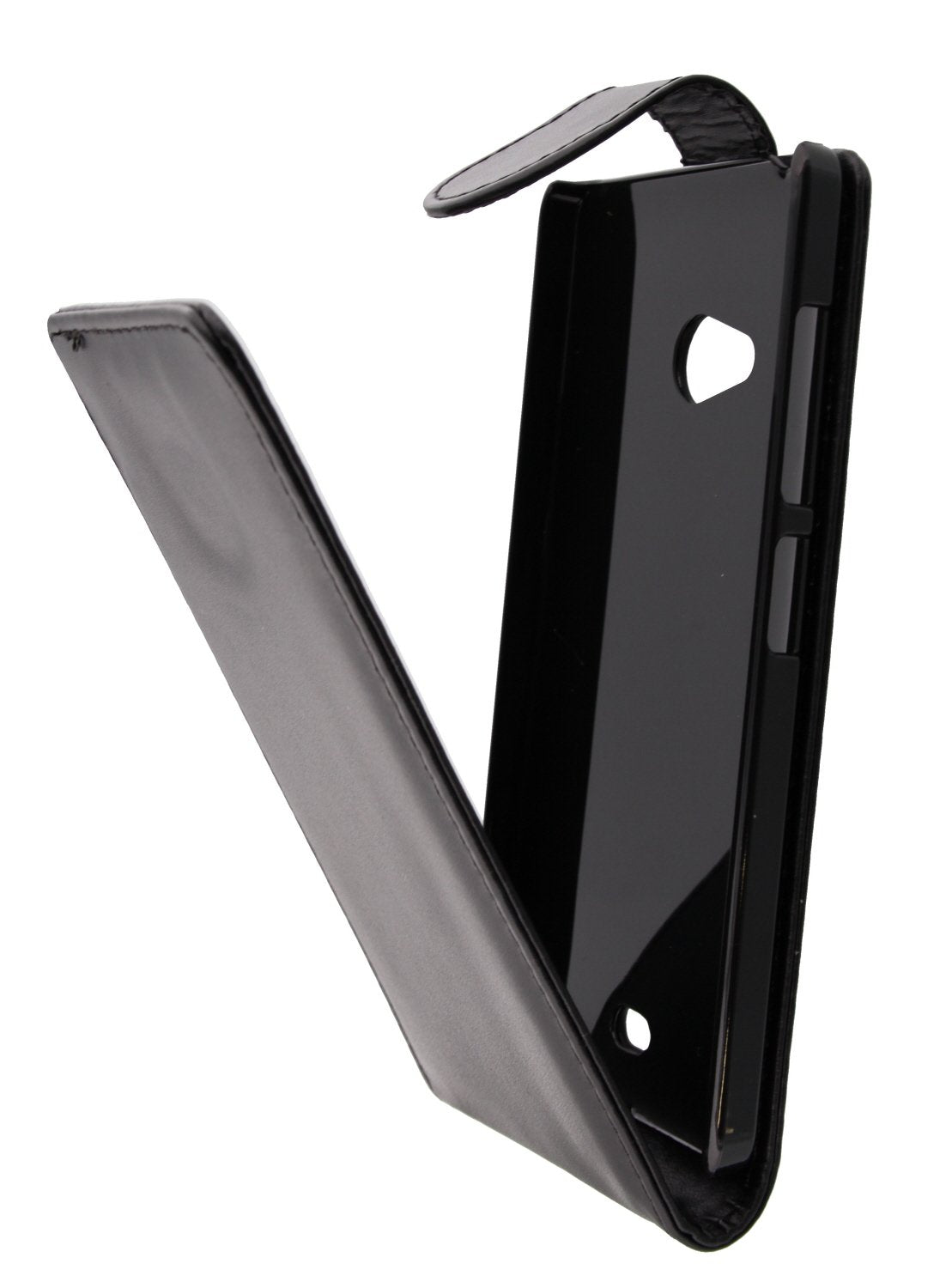 Hoesje Microsoft Lumia 540 flip case zwart