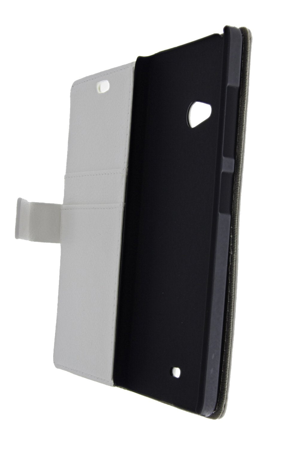 Hoesje Microsoft Lumia 540 flip wallet wit