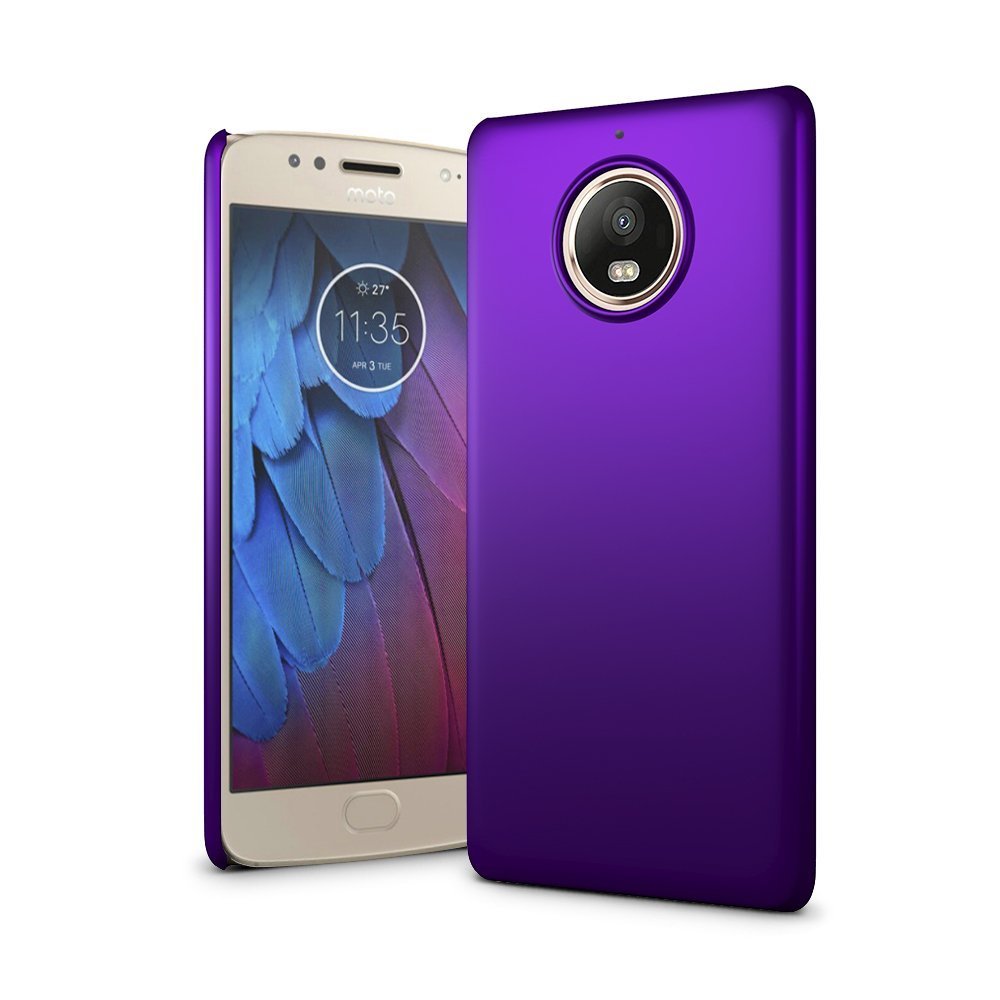 Hoesje Motorola Moto G5s hard case paars