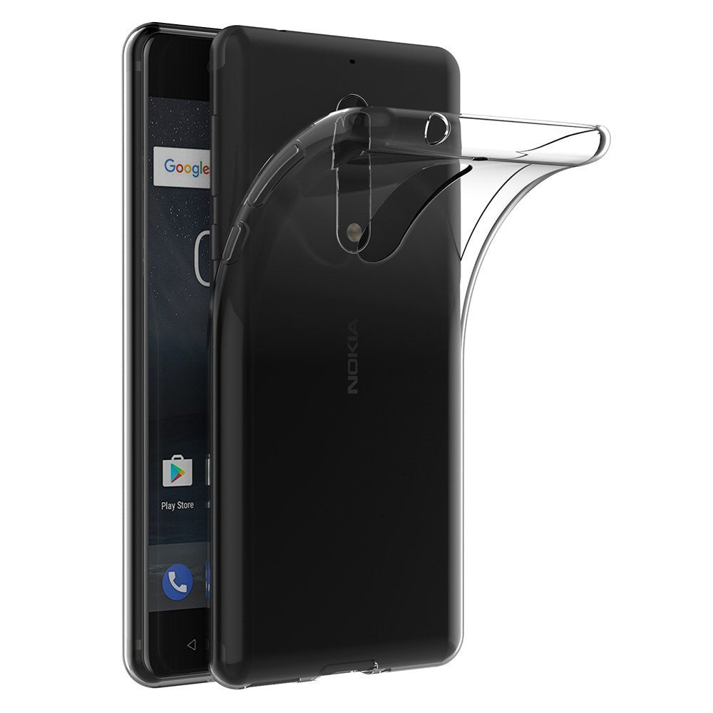 Hoesje Nokia 5 Flexi bumper - 0,3mm - doorzichtig