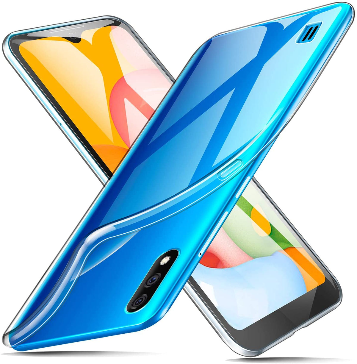 Hoesje Samsung Galaxy A01 Flexi bumper - 0,3mm - doorzichtig