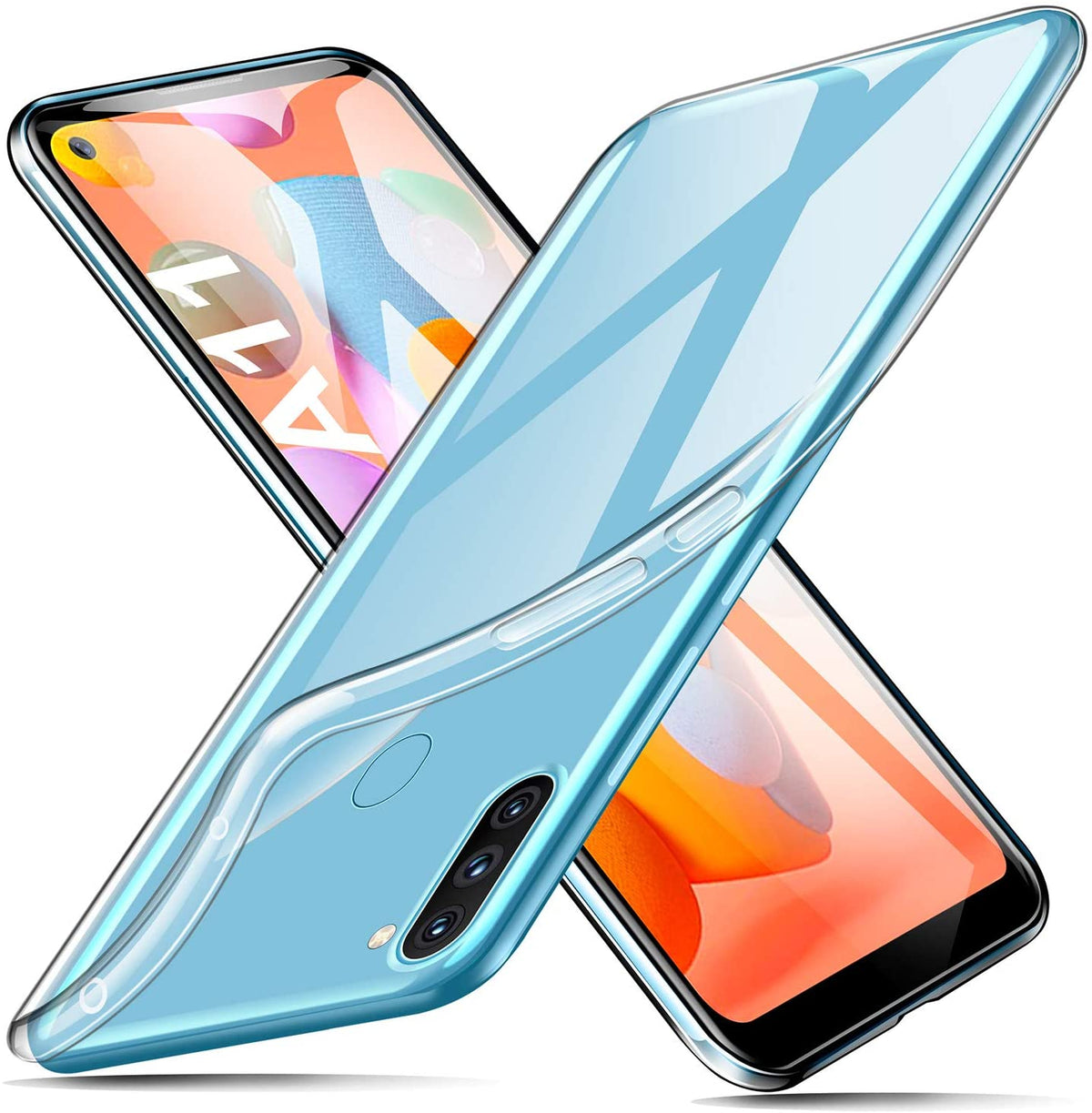 Hoesje Samsung Galaxy A11 Flexi bumper - 0,3mm - doorzichtig