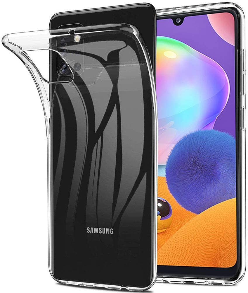 Hoesje Samsung Galaxy A31 Flexi bumper - 0,3mm - doorzichtig