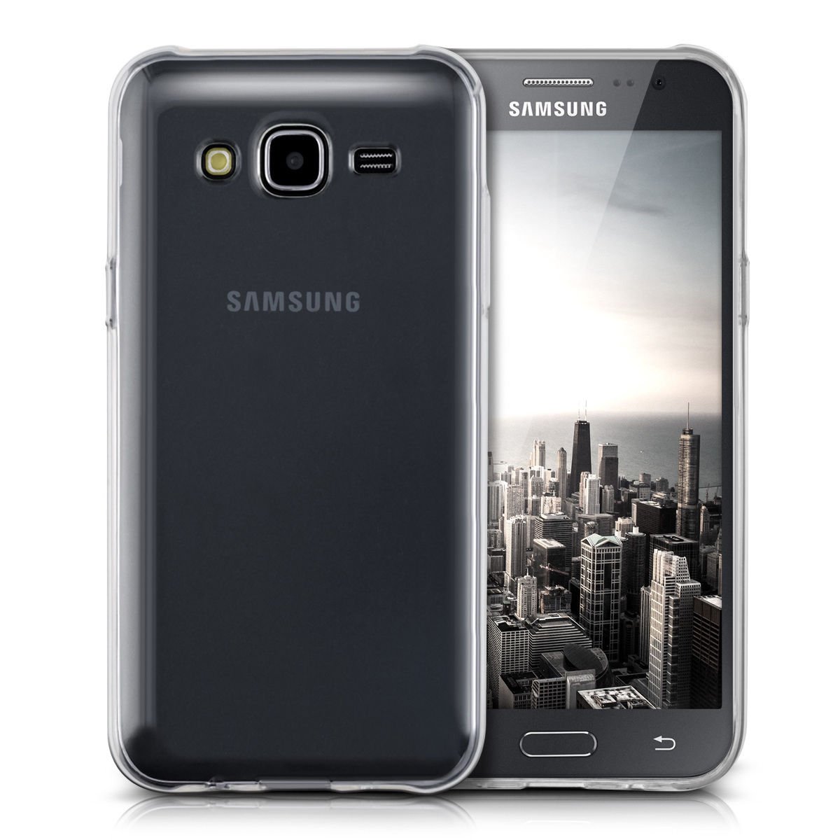 Hoesje Samsung Galaxy J5 Flexi bumper - 0,3mm - doorzichtig
