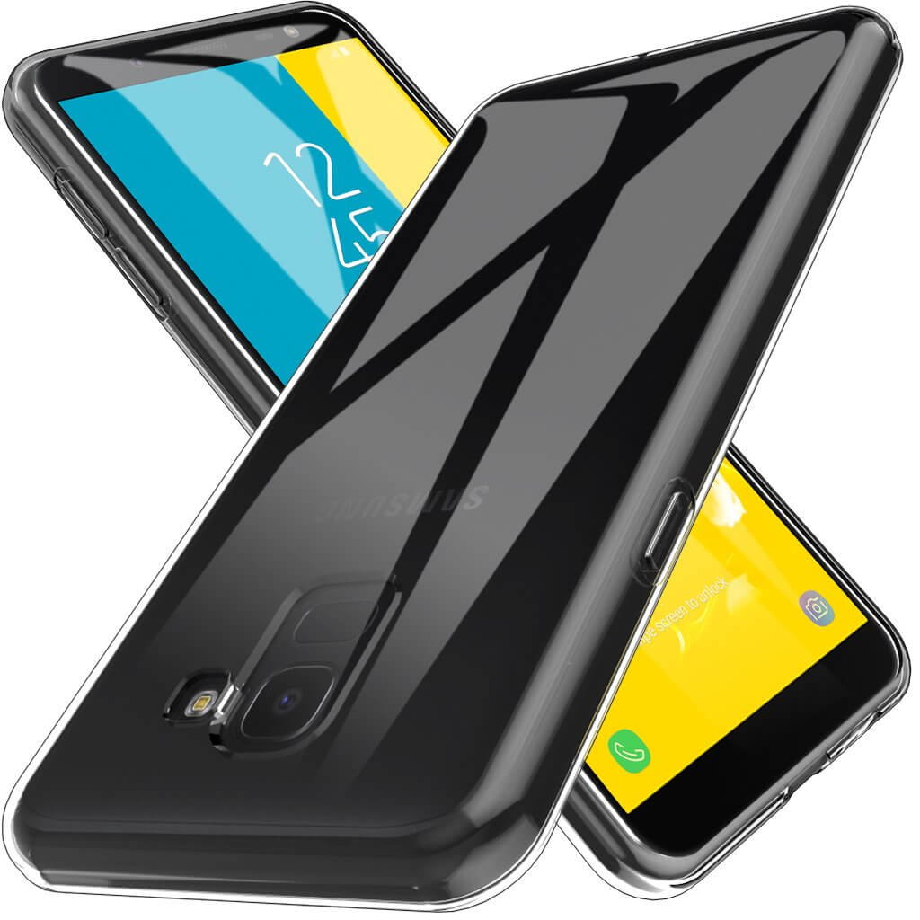 Hoesje Samsung Galaxy J6 Flexi bumper - 0,3mm - doorzichtig