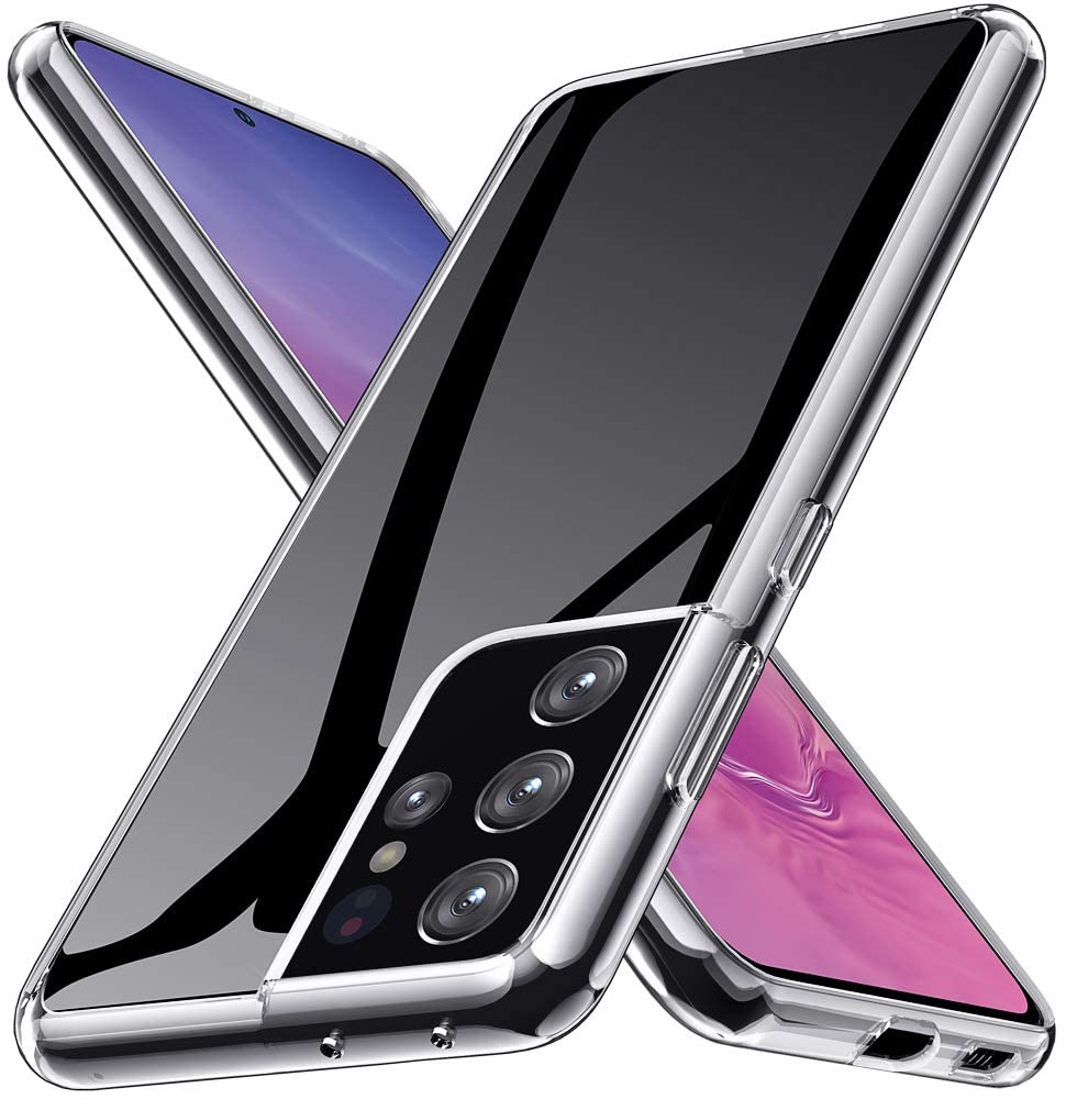 Hoesje Samsung Galaxy S21 Ultra Flexi bumper - 0,3mm - doorzichtig
