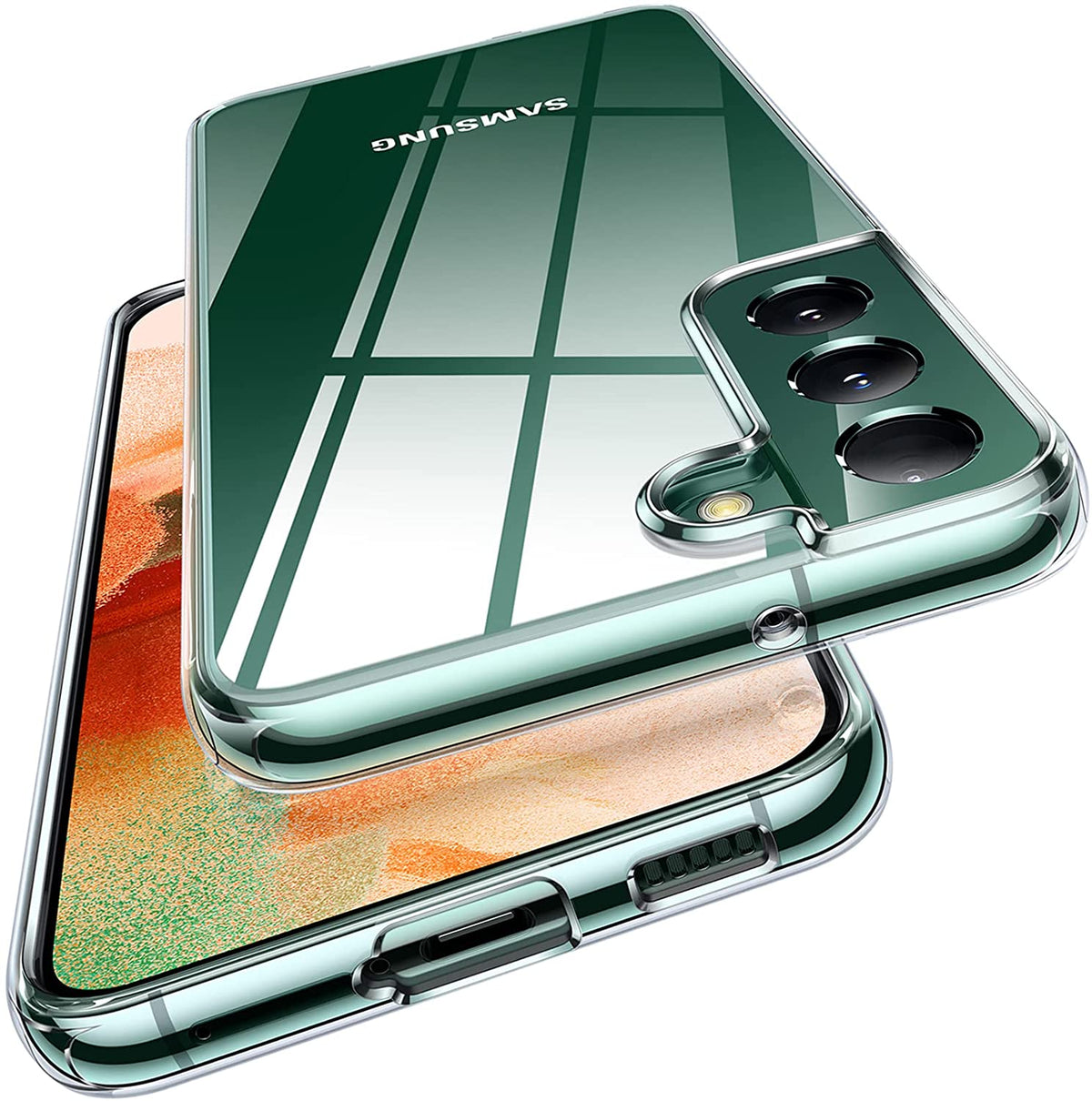 Hoesje Samsung Galaxy S22 Flexi bumper - 0,3mm - doorzichtig