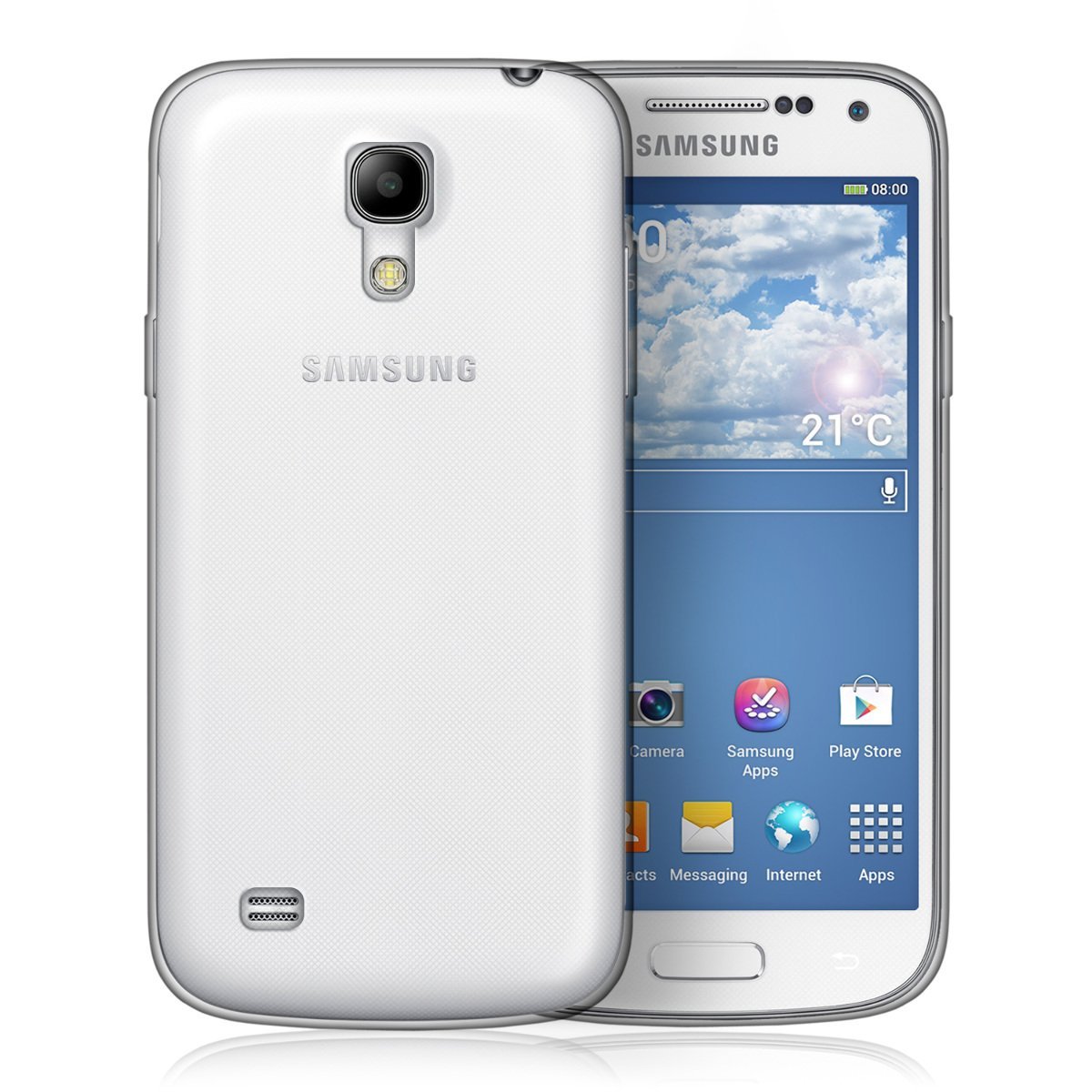 Hoesje Samsung Galaxy S4 Mini Flexi bumper - 0,3mm - doorzichtig