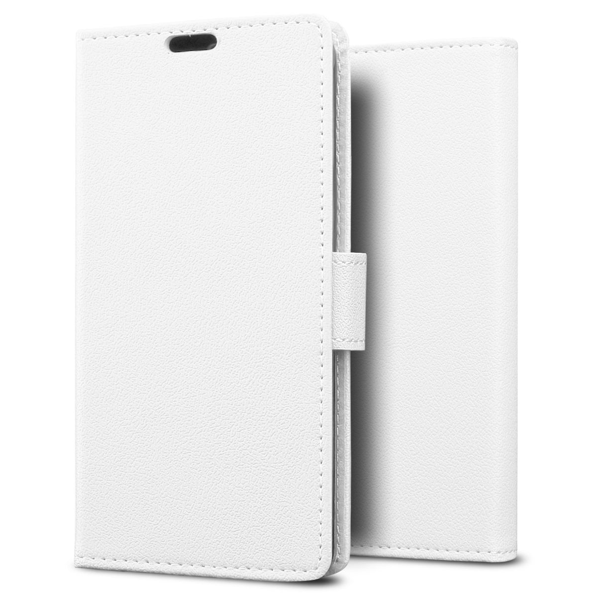 Hoesje Sony Xperia XA flip wallet wit