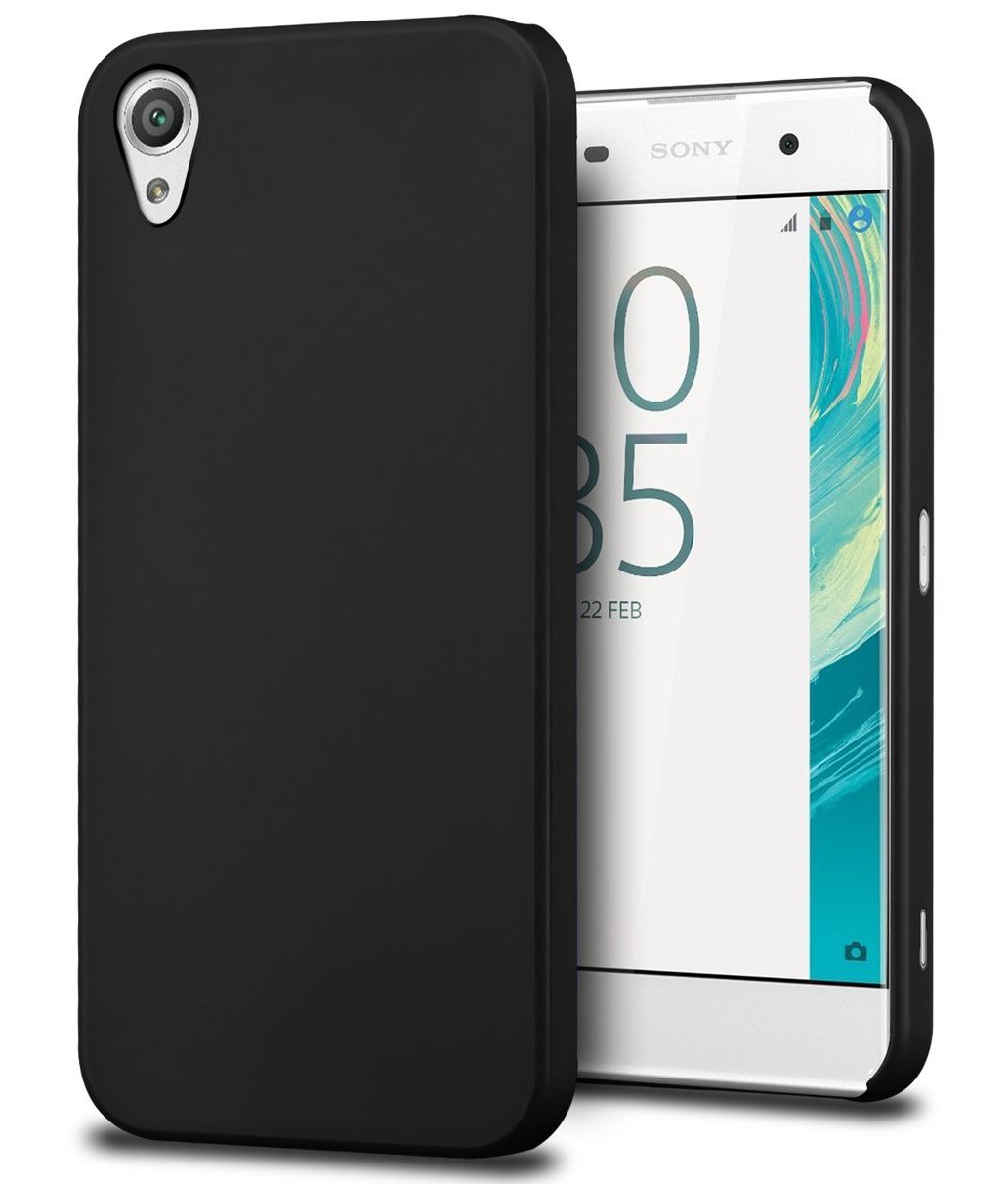 Hoesje Sony Xperia XA hard case zwart