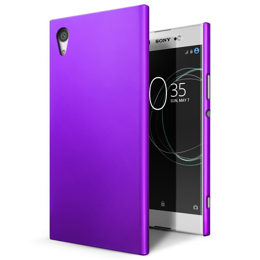 Hoesje Sony Xperia XA1 hard case paars