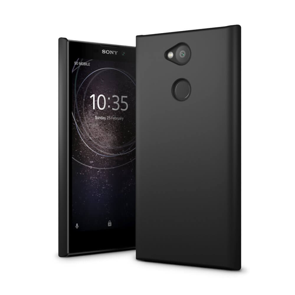 Hoesje Sony Xperia XA2 Ultra hard case zwart