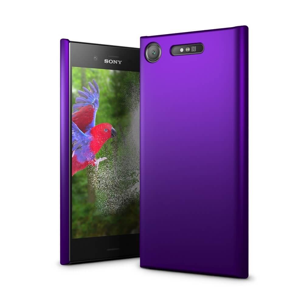 Hoesje Sony Xperia XZ1 hard case paars