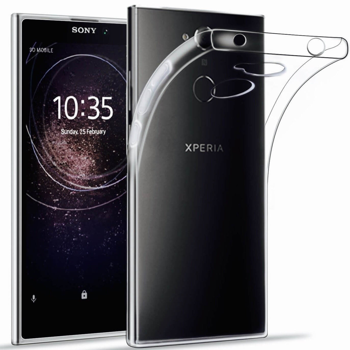 Hoesje Sony Xperia XZ2 Flexi bumper - 0,3mm