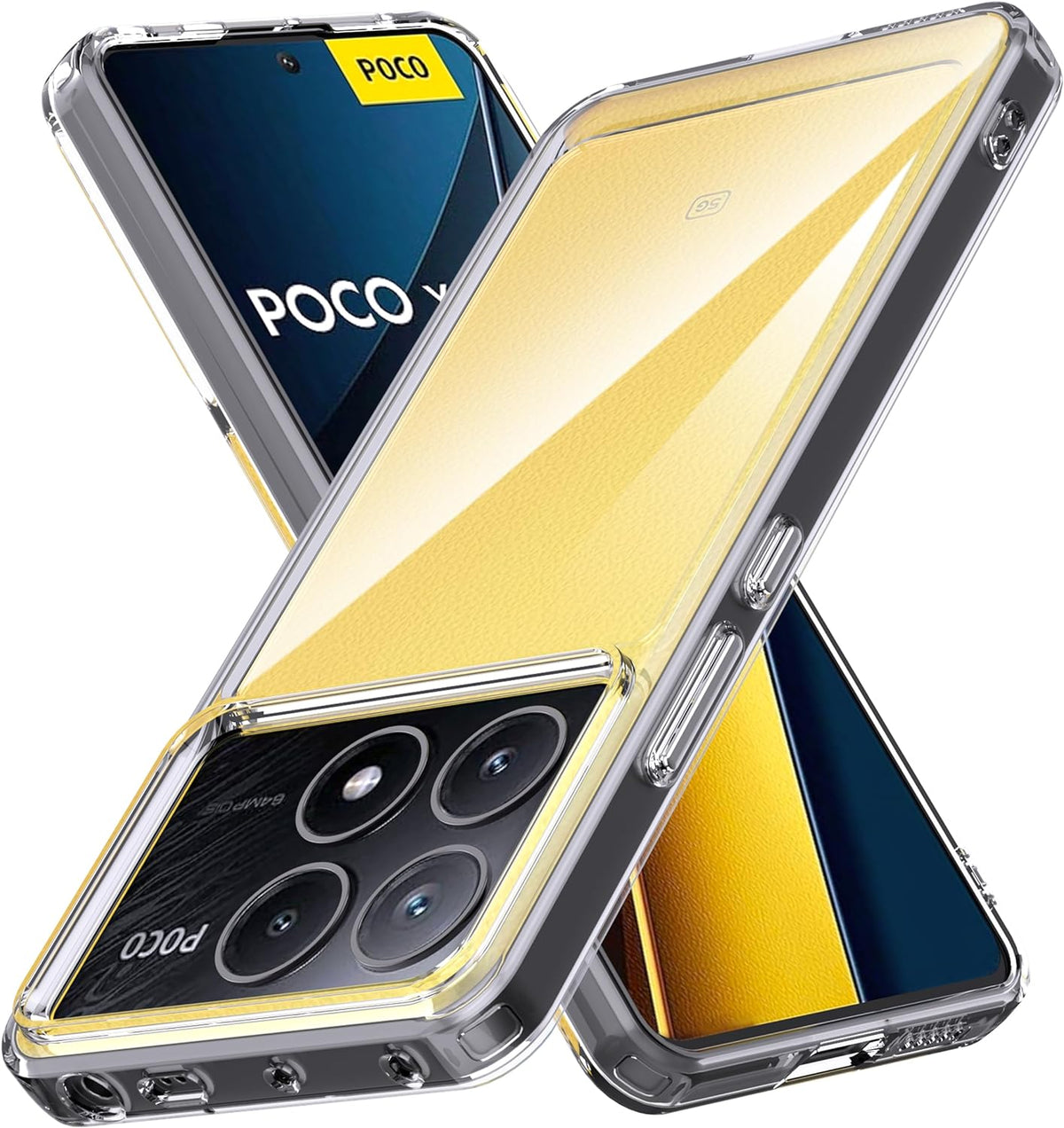 Hoesje Xiaomi Poco X6 Pro Flexi bumper - 0,3mm - doorzichtig