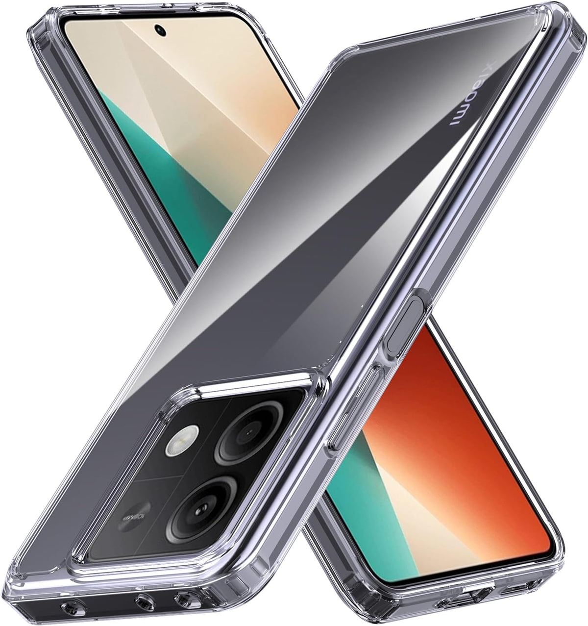 Hoesje Xiaomi Redmi Note 13 Flexi bumper - 0,3mm - doorzichtig