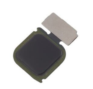 Home knop met vingerafdruk scanner zwart Huawei P10 Lite