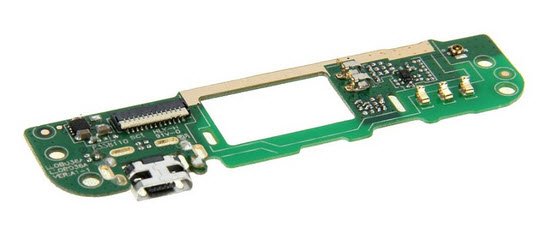 HTC Desire 626 Micro USB connector met board