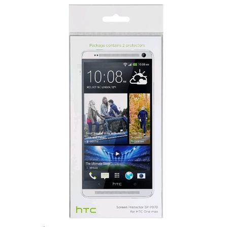 HTC SP P970 screenprotector set HTC One Max