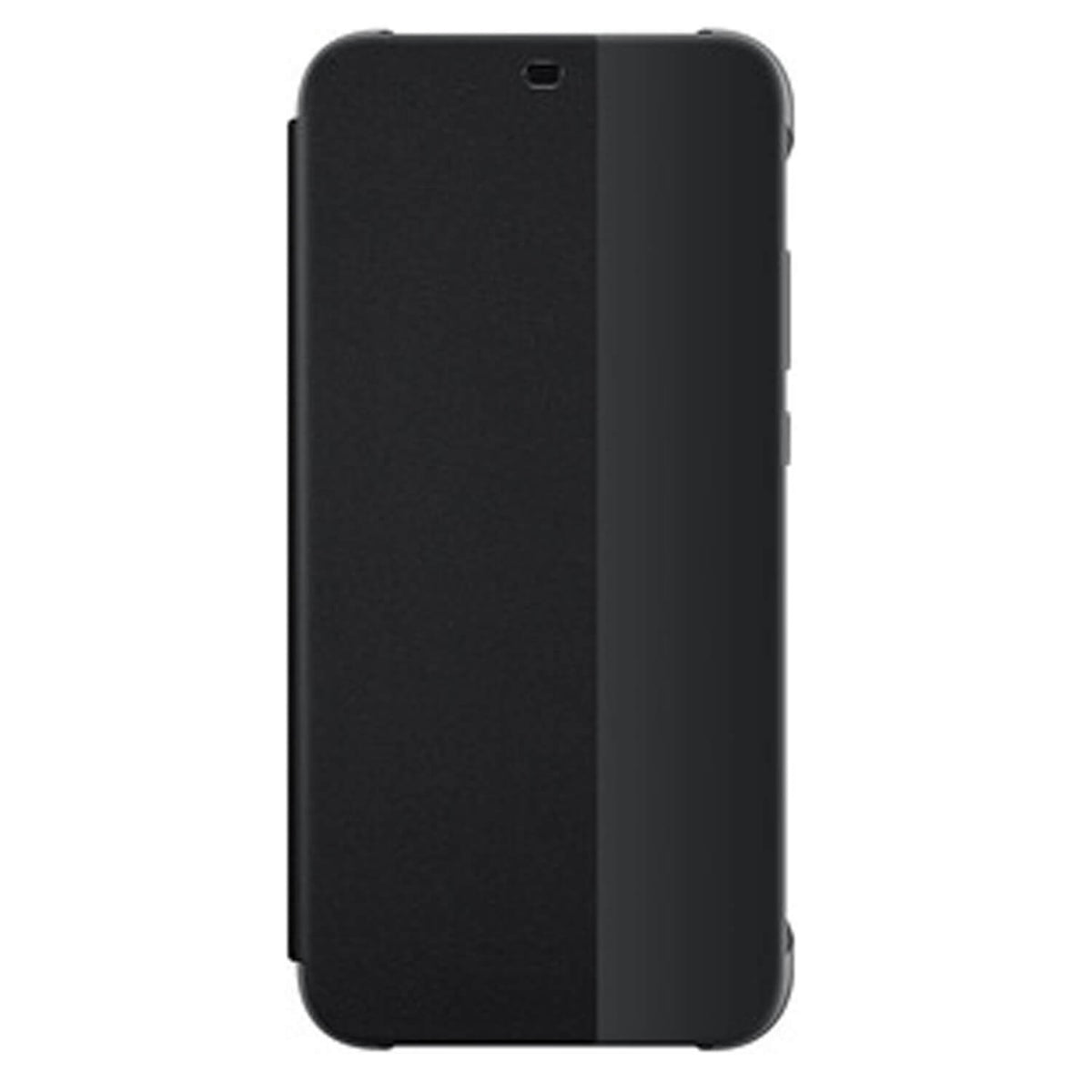 Huawei P20 Lite Smart view flip case origineel zwart