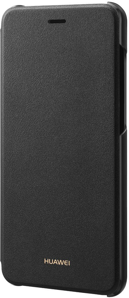 Huawei P8 Lite (2017) folio flip cover origineel zwart