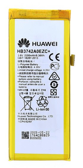Huawei P8 Lite HB3742A0EZC 2200 mAh