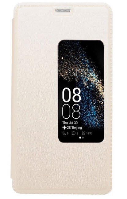 Huawei P9 Plus View cover goud