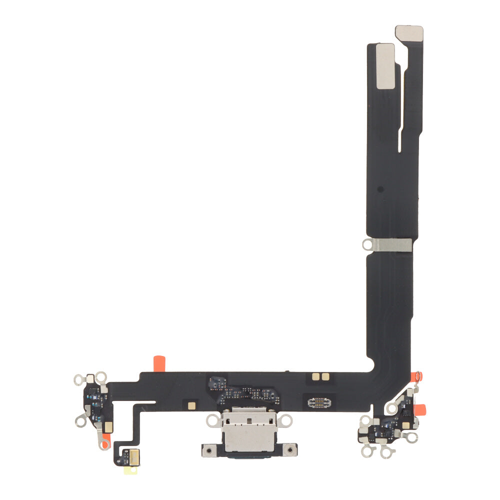 iPhone 16 Plus oplaad poort flex kabel zwart