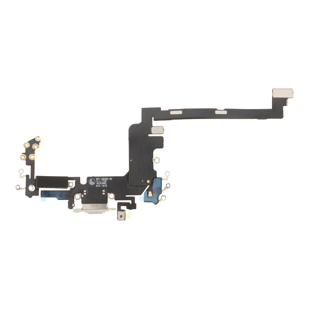 iPhone 17 Pro oplaad poort flex kabel zilver