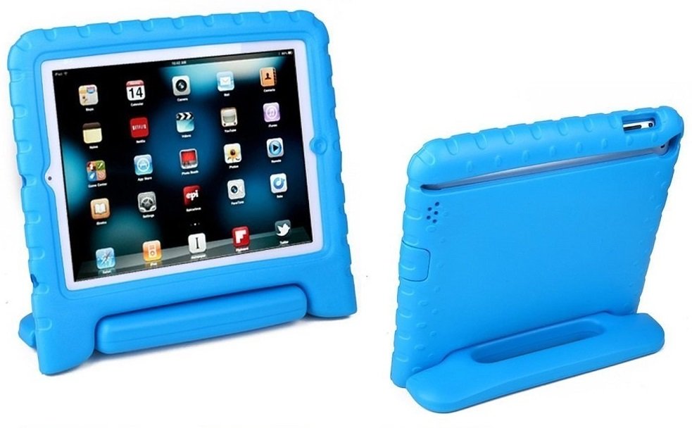 Kinder hoesje Apple iPad Mini 1/2/3/4/5 blauw