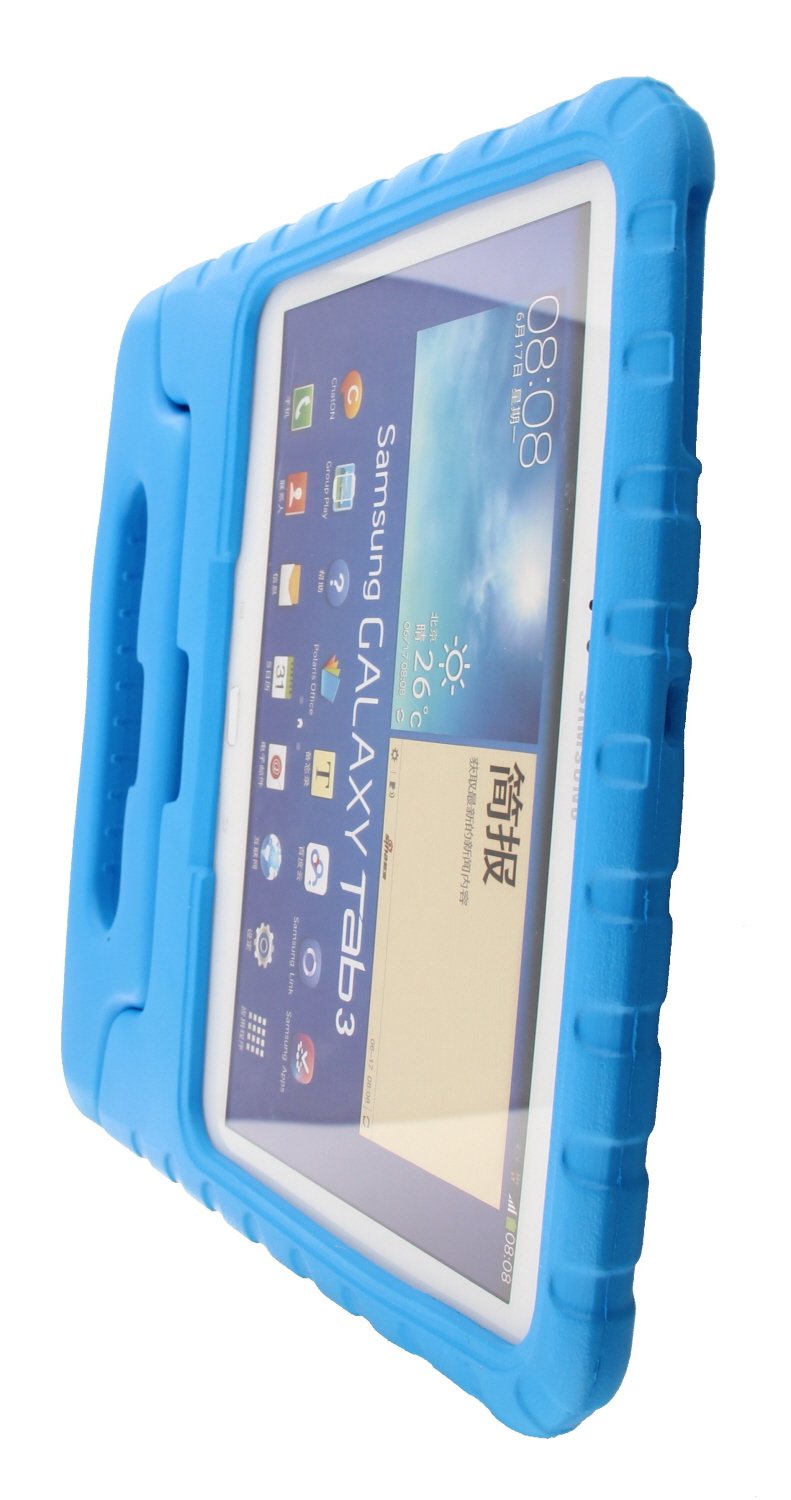 Kinder hoesje Samsung Galaxy Tab 3 10.1/Tab 4 10.1 blauw