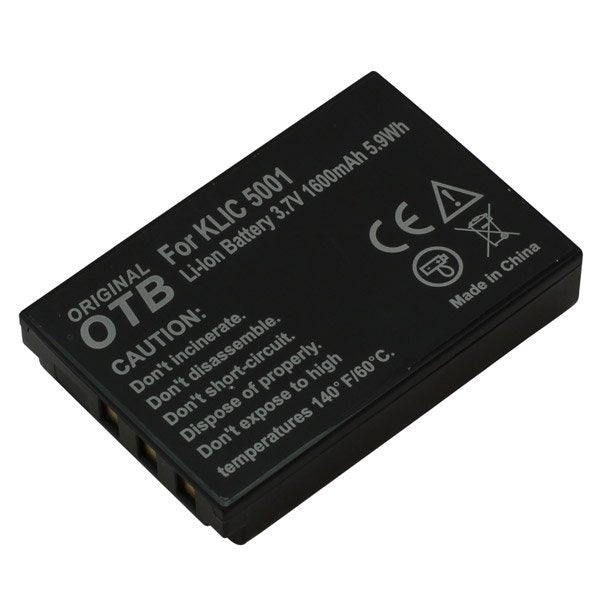 Accu Kodak Klic-5001 Li-ion 1600 mAh