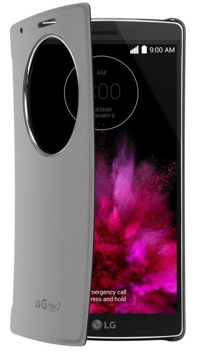 LG G Flex 2 Quick Circle Case CCF-620 grijs