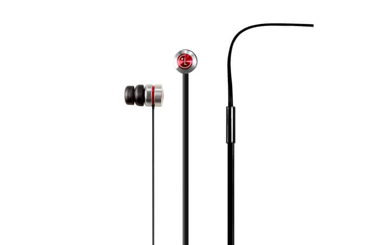 LG headset HSS-F420 Quadbeat stereo HF zwart