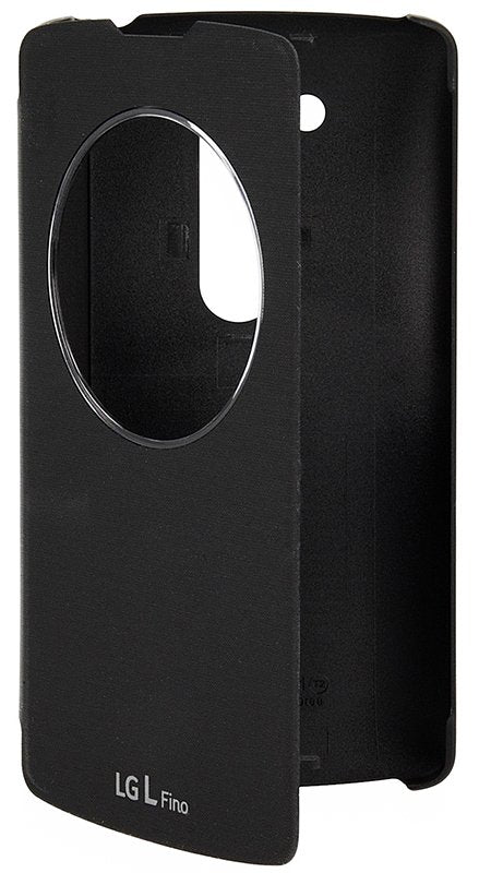 LG L Fino Quick Circle Case CCF-550 zwart