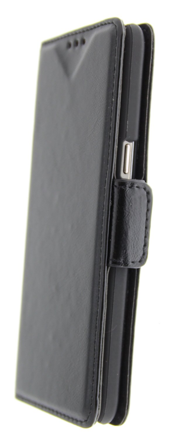 Luxury wallet hoesje Samsung Galaxy Core Prime zwart