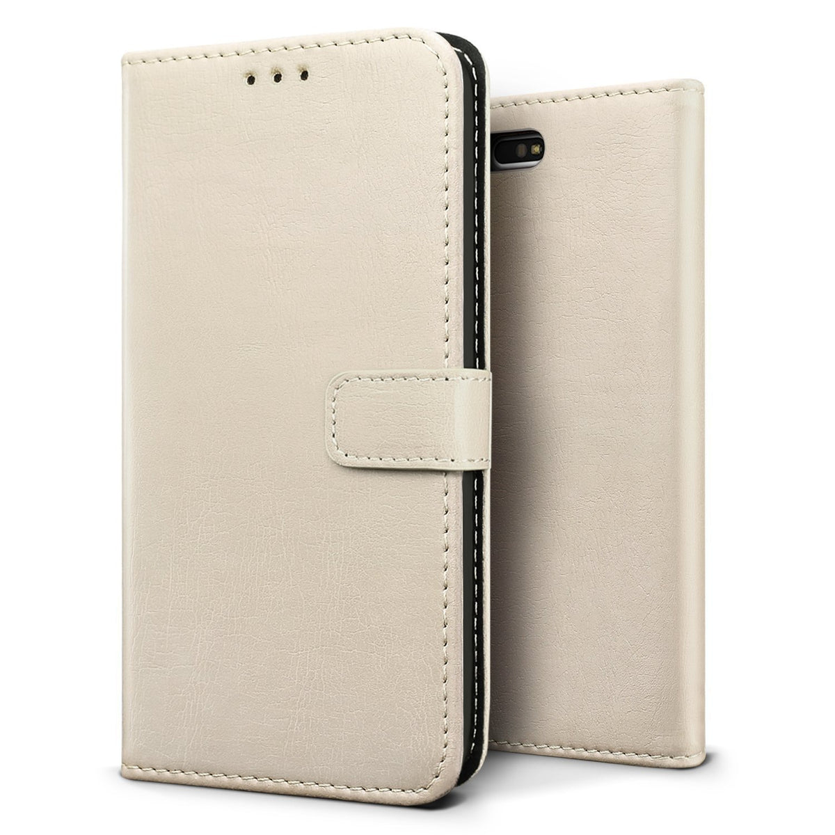 Luxury wallet hoesje Sony Xperia X Compact wit