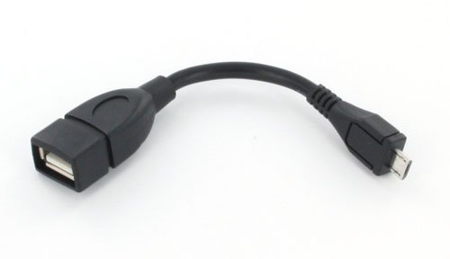 Micro USB naar USB OTG Female adapter kabel