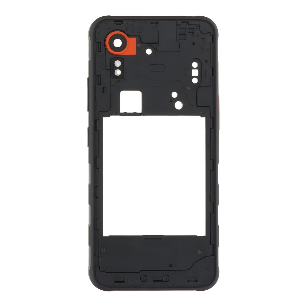 Midden frame Galaxy Xcover7 met cameralens – zwart