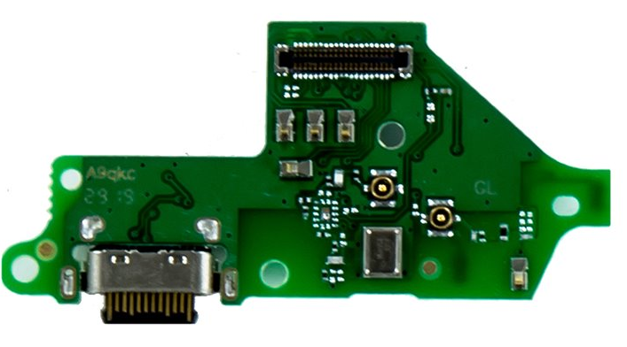 Motorola One Vision USB-C oplaad connector