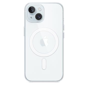 MT203ZM/A Apple Clear MagSafe Cover iPhone 15 Transparant