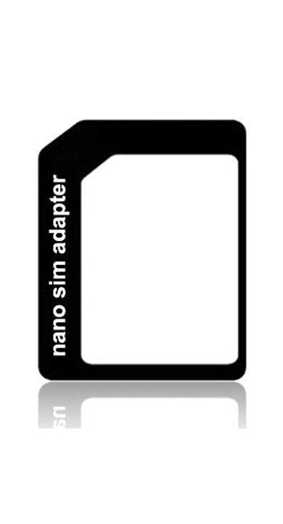 Nano naar micro sim kaart adapter