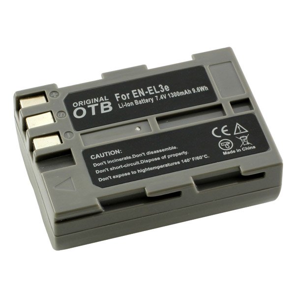 Accu Nikon EN-EL3e Li-ion 1300 mAh