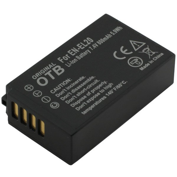 Accu Nikon EN-EL20 Li-ion 800 mAh