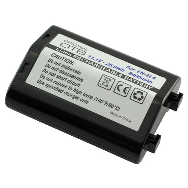 Accu Nikon EN-EL4 Li-ion 2400 mAh