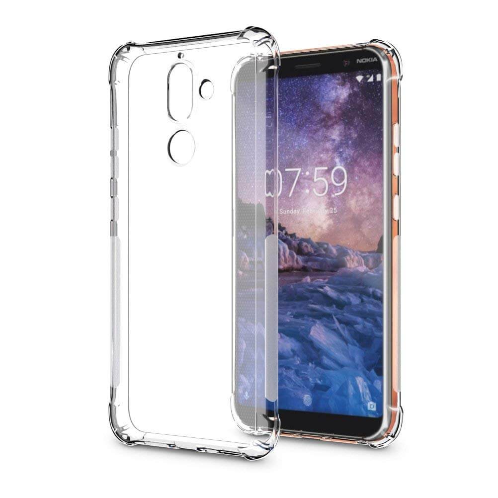 Nokia 7 Plus hoesje met stevige hoeken