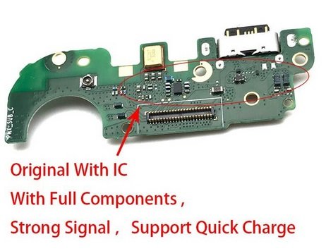 Nokia 8.1 USB-C oplaad connector